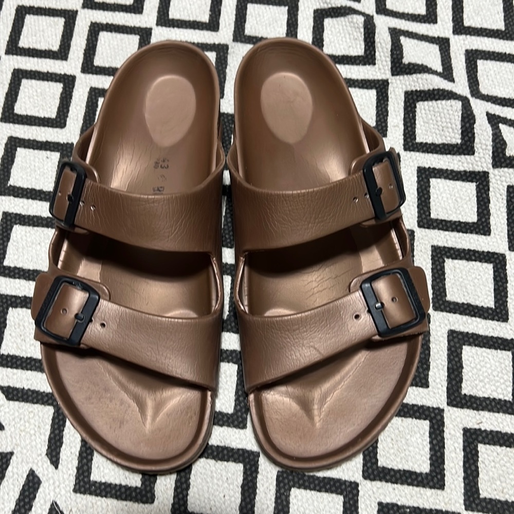 Mens Copper Sandals